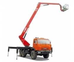 Vehicles of modification 4388C1 - platform with hydraulic lift on KAMAZ chassis, type 43118, modifications 43118