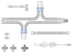 Respiratory devices for joint use with anaesthetic and resuscitation equipment, version: p