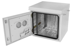 Surface-mounted climatic telecommunication cabinet SHKT-NV-2 with roof SSD