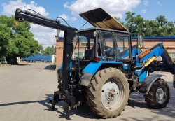 Hydraulic hinged manipulator, model MGN-1000