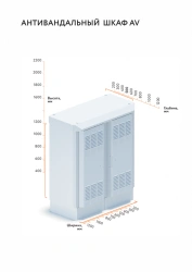 Cabinets (enclosures) for distribution and automation systems, type SHSRA (model AV)