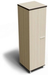Single-section wardrobe cupboard. Open-space Handle