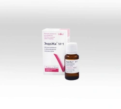 Set of liquids for root canal treatment "EndoJi" (liquid No.2)