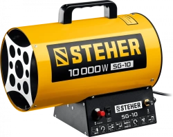 Gas fan heater of "STEHER" trade mark, model SG-10