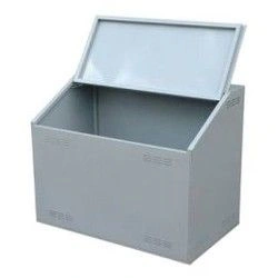 Metal storage cabinet