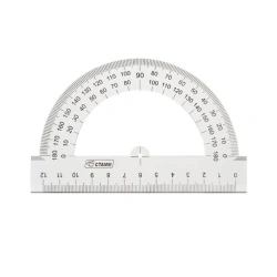 Transpont 12 cm, 180°, transparent, colourless