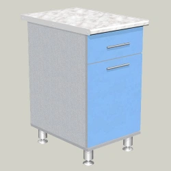 Single-door sideboard with drawer model TGF-2