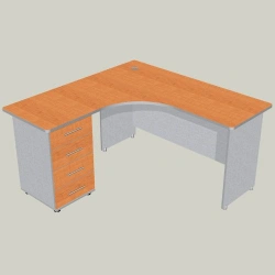 Single-desk computer desk model STK-4