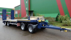Four-axle trailer heavy hauler PR-48T with axle unit BPW HSFALM 9010-15 V36 61.68.361.147QS