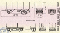 Trailer, brand UZST, type 9276, modifications 9276-0000020, 9276-0000021, 9276-0000022, 9276-0000030, 9276-0000031, 9276-0000032