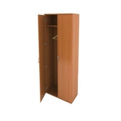 Double-leaf wooden cupboard