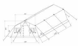 Frame tent M-10