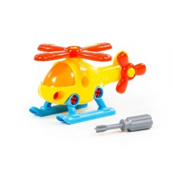 Helicopter Transport Constructor (16 elements) (in a net), Article No. 76663.