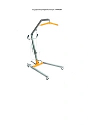 Rehabilitation lift TITAN 250 according to TU 32.50.50-001-11459109-2019