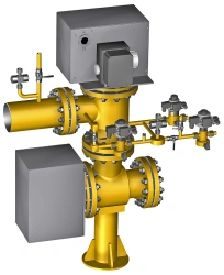 Gas equipment blocks for AMAKS-BG boilers