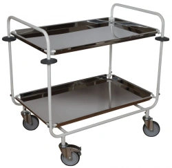 Trolley for food delivery to the ward and collection of dirty dishes TPP-1 according to TU 9451-056-07614107-2009