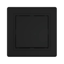 CADUCEUS ALING PRESTIGE Flush-mounted push-button switch 10A, 250V~, black (soft touch), art. 6090.?1?1?1