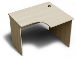 Corner computer table