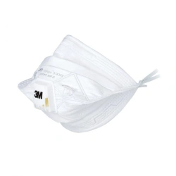 Filtering half-mask for aerosol protection of the 3M brand VFlex series: model 9163SV protection class FFP3 NR D