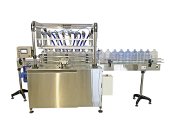 Quiet liquid filling machines, models: AR-C-2000/5