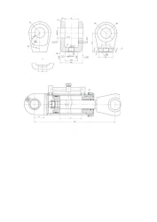 Hydraulic cylinder TL 150.43.01.000