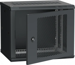LWR5-09U64-PF ITK Cabinet LINEA W 9U 600x450 mm perforated door, RAL9005