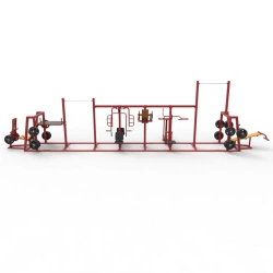 UTK-005 Sports complex of 9 outdoor exercise machines