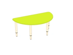 Children's table "Semicircle" SPK(1-3)