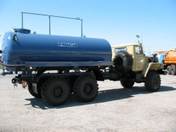 Specialised, tanker truck for technical water 46851-0000010-10 based on chassis URAL-4320-1951-70, URAL-4320-1951-72, URAL