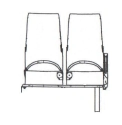 Passenger seat PS-05.6800010-05.21.2K02