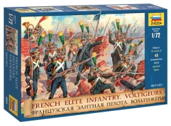 Assembled model "French elite infantry. Voltigeurs"