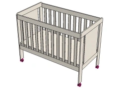 Children's bed "Minimal", Art. 19-0019