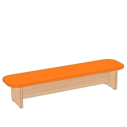 Children's bench 1404*254*200 mm SK-5