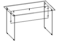 Front table TV-ASPR-2.12.01-01