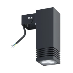 Architectural luminaire SVETHOLL Buffy square with groove surface-mounted L78 B78 H180 power supply unit in LED 15W housing
