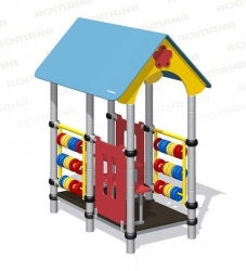 Children's play equipment - Counting house Romana 111-01.01.00