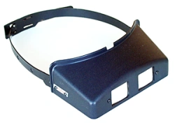 Binocular magnifier with LED illuminator BL-2-1 black