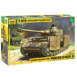Assemblage model German medium tank T-IV (H)