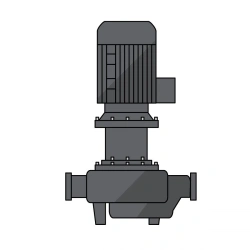 Radial flow pumps (pump units), single-stage, single inlet impeller, monobloc, energy efficient