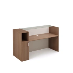 Wooden office shelving unit (rack) art. 201/2