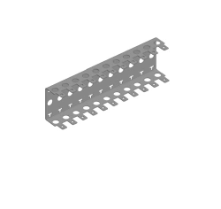 Mounting clamp for plinths