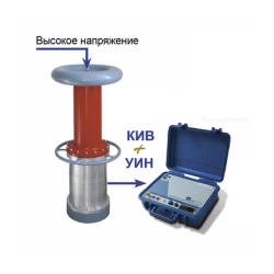 Voltage converters measuring high-voltage capacitive scale series PVE model PVE-330