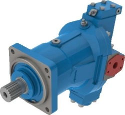Hydraulic motors axial-piston adjustable with inclined block series 303