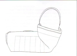 Trainer's universal protective soft sleeve for employees of cynological divisions of internal affairs bodies of the Russian Fede