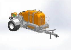 Mobile liquid fertiliser spreading machine STUURMAN model RONDO 4000WD