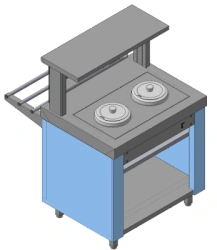 Marmite ME-1 under soup bowls (Serving line "Iterma-700")