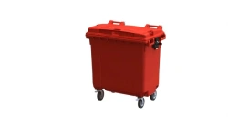 Mobile waste bin 770l Art.26.C19 (20.804.40.PE; 21.053.40.PE)