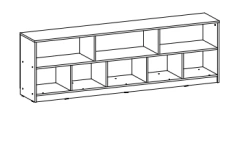 Shelving unit with cells (Trade mark Alliance-C)