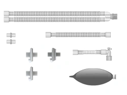 Respiratory devices for joint use with anaesthetic and resuscitation equipment, version: a