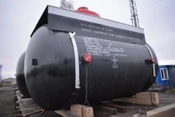 Emergency fuel discharge tank V=3 m3 black. EP-3-1400-1200-3.1G 00.000